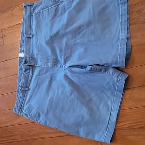 IZOD Saltwater Stretch shorts. Blue. Sz 42
